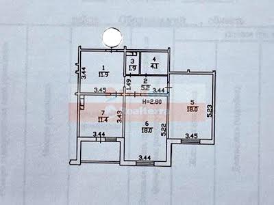 квартира за адресою Балтійський пров., 3