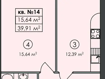 квартира по адресу Сімейна ул., 3