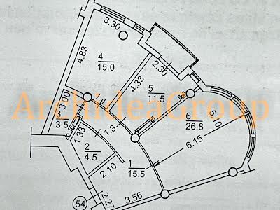 квартира за адресою Київ, Ернста вул., 16