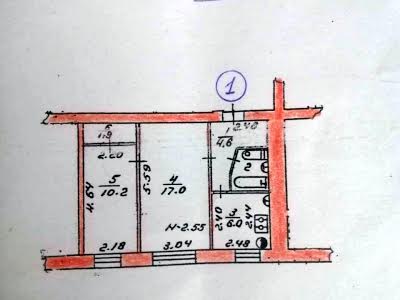 квартира за адресою Толстого вул., 102