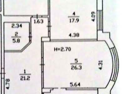 квартира по адресу Нежинская ул., 5
