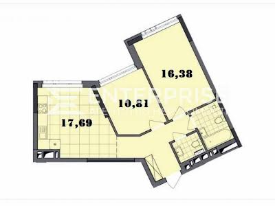 квартира за адресою Віктора Некрасова вул. (Північно-Сирецька), 9