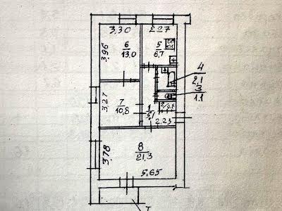 квартира за адресою Дніпро, Слобожанський просп. (ім. газети Правда), 76