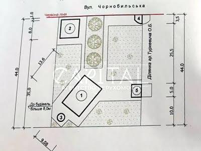 дом по адресу с. Белогородка, Чернобыльская