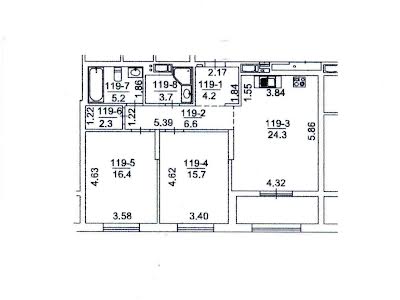 квартира по адресу Речная ул., 4