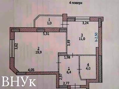 квартира за адресою Тролейбусна вул., 4Б