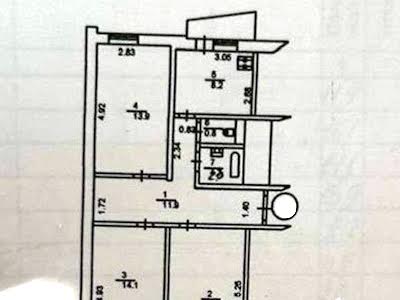квартира по адресу Зои Гайдай ул., 7-А