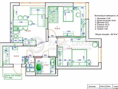 квартира по адресу Драгоманова ул., 2