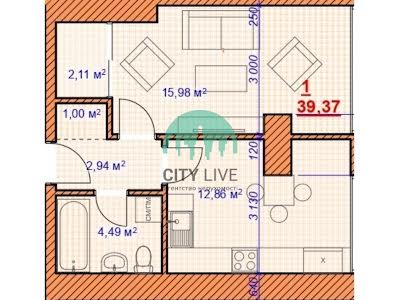 квартира за адресою Ольги Кисілевської вул., 27