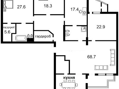 квартира по адресу Старонаводницкая ул., 13