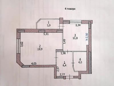 квартира по адресу Троллейбусная ул., 4