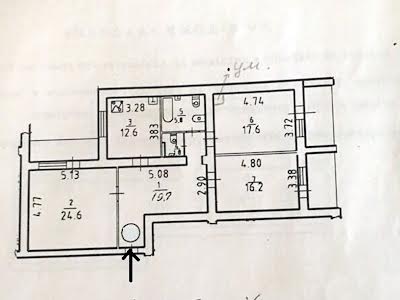 квартира за адресою Академіка Єфремова вул. (Уборевича командарма), 19А