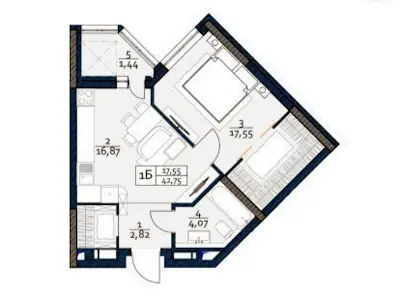 квартира за адресою Сім'ї Кульженків вул. (Петра Дегтяренка), 22