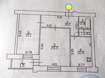 квартира по адресу Лётная ул. (Красногвардейская), 3в