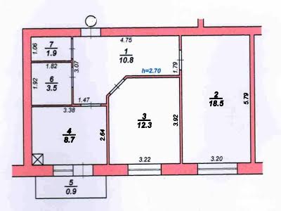квартира по адресу Північна ул., 117-Е