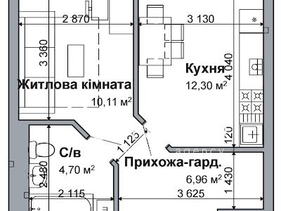 квартира по адресу с. Гатное, Грушевского ул., 22