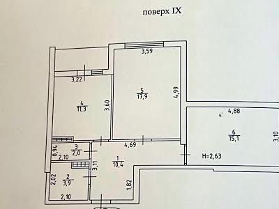 квартира за адресою Воробйова Академіка вул., 1 