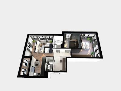 квартира за адресою Салютна вул., 2к23