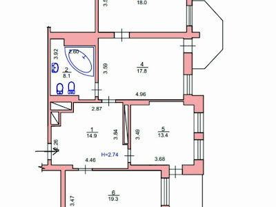 квартира по адресу Клиническая ул., 23/25