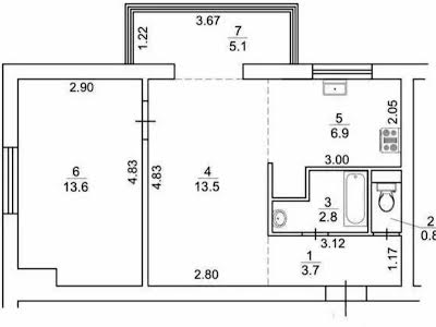 квартира по адресу Энтузиастов ул., 39