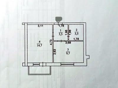 квартира по адресу с. Белогородка, Гетьманская ул., 59