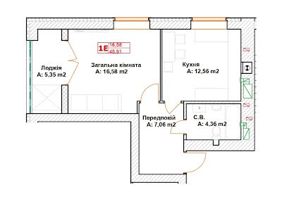 квартира за адресою Буча, Вишнева вул., 33