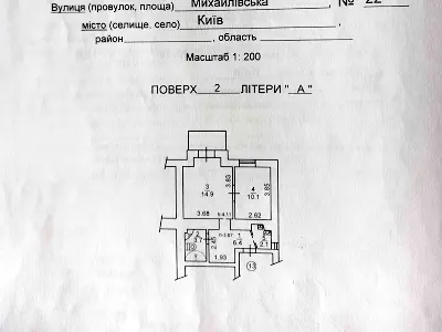 квартира за адресою Київ, Михайлівська вул., 22