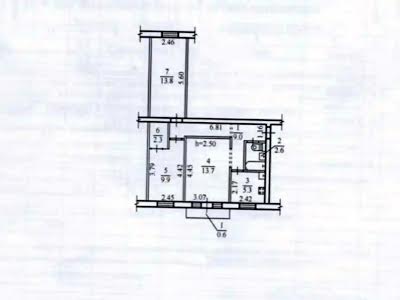 квартира за адресою Олександра Поля просп. (Кірова), 107В