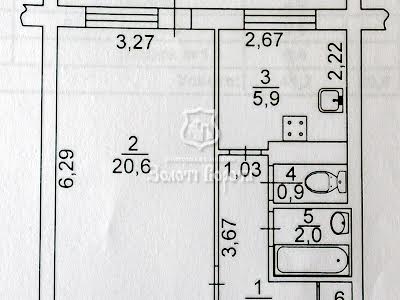 квартира за адресою Голосіївський просп. (40-річчя Жовтня), 108