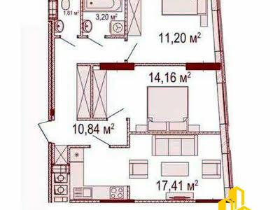 квартира по адресу Бархатная ул., 9а