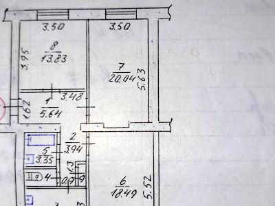 квартира за адресою Запоріжжя, Рекордна, 36