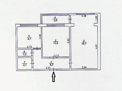 квартира за адресою Ентузіастів вул., 25/2