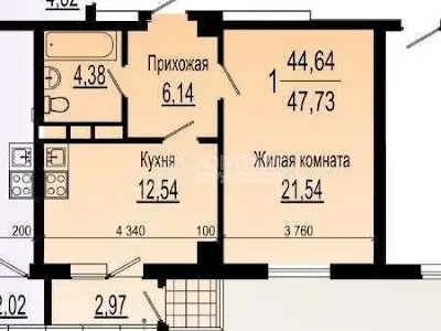 квартира по адресу Сухумская ул., 22