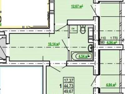 квартира за адресою Лисаветинська вул., 7д