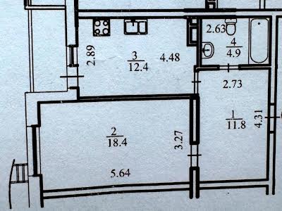 квартира за адресою Патріарха Мстислава Скрипника вул., 40