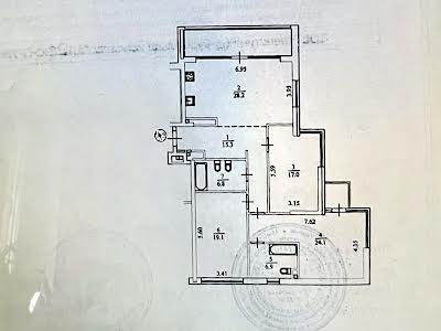 квартира по адресу Осокорская ул., 2а