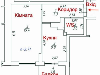 квартира за адресою Львів, Малоголосківська вул., 30А