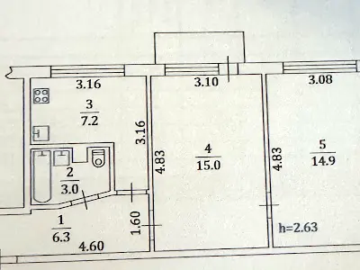 квартира по адресу Игоря Турчина ул. (Блюхера Василия), 12