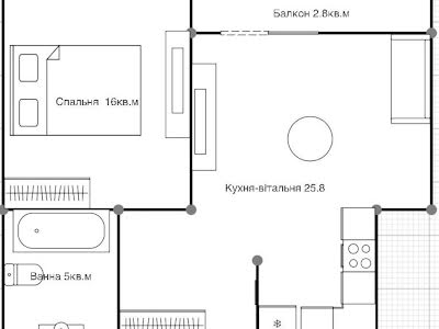 квартира по адресу Івана Фогарашія ул., 17