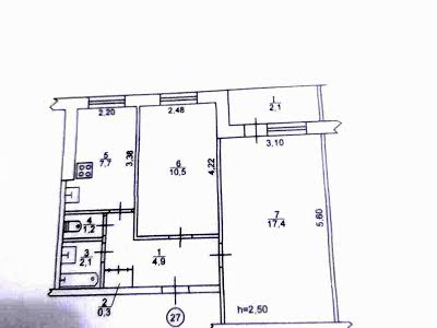 квартира по адресу Тополя-2 ул., 27