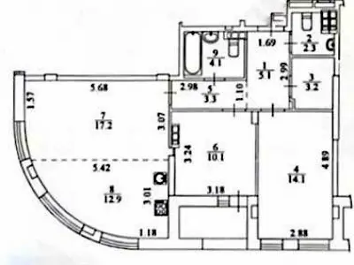 квартира за адресою Тадея Рильського бульв., 1