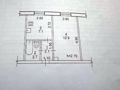 квартира по адресу Новокрымский пер., 1