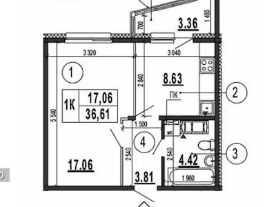 квартира за адресою Бориса Гмирі вул., 23