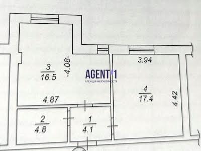 квартира по адресу с. Софиевская борщаговка, Соборная ул., 103-17