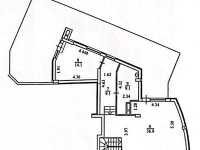 квартира за адресою Київ, Юлії Здановської вул. (Ломоносова), 46/1