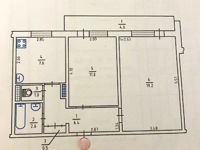 квартира по адресу Героев Днепра ул., 29