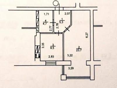 квартира за адресою Ірпінь, Лісова, 50