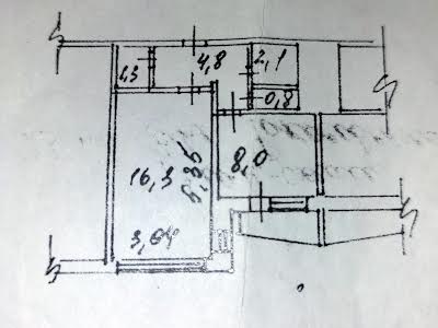 квартира за адресою Маршала Рокосовського просп., 6Б
