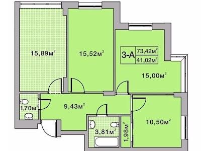 квартира по адресу Университетская ул., 3/3