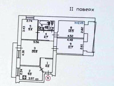 квартира за адресою Зеленого Клину вул. (Уссурійська), 2